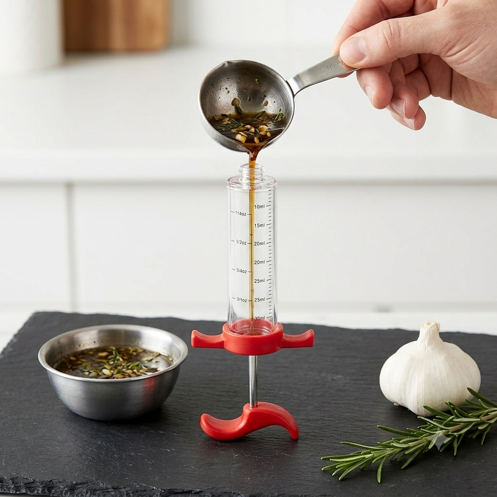Kitchen Meat Injector Syringe - Image 3